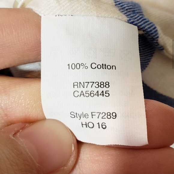 J. CREW FACTORY plaid boyfit button down S - Picture 5 of 5